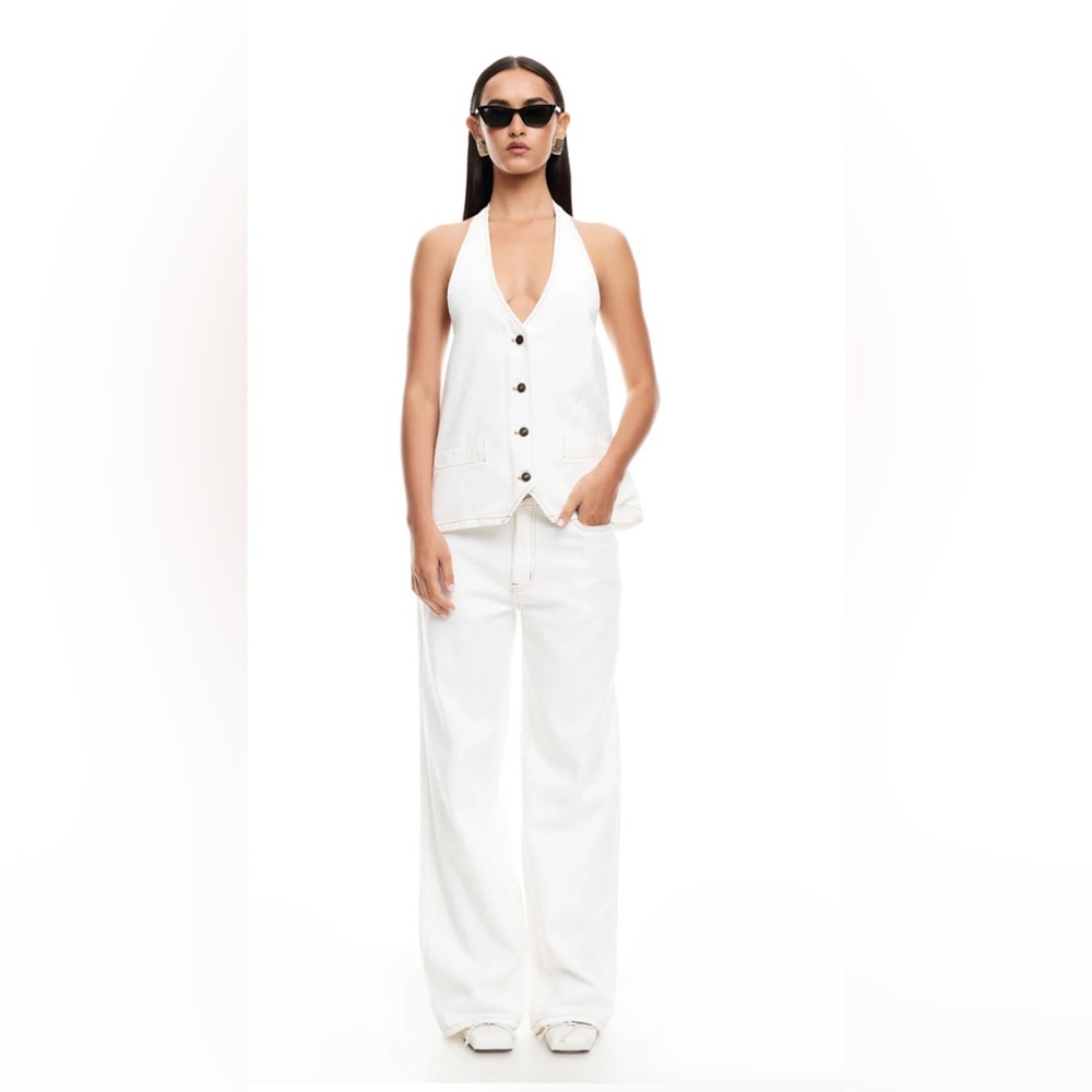 Lioness White Denim Set / Size M